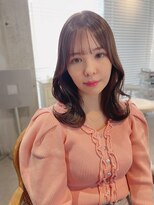 カシュカシュ アネックス(cache cache annex)&nbsp;くびれヘアミディアムレイヤーシースルーバング