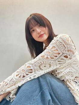 シア 新小岩店(SHEER)の写真/【縮毛矯正or髪質改善TR◎】ダメージを最小限に抑えた自然なストレートを実現☆思わず触れたくなる艶髪
