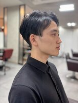 ホワイトストーン WHITE STONE ナチュラルセンターパート刈り上げセンターパート
