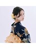 【時間限定特別価格!】天神祭り/25日浴衣着付け+ヘアセット¥4,500