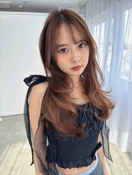 アンジェリカ 広島駅前店(ANGELICA) ANGELICA シフォンブラウン トレンド巻き