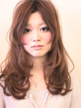 蒼い花 美容院 甘く揺れる　リッチカール