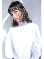 オッジ 西新店(Oggi)&nbsp;ダークカラー×ゆるミディ