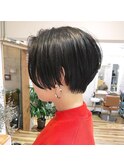 Coast.ショートボブ×小顔×切りっぱなし