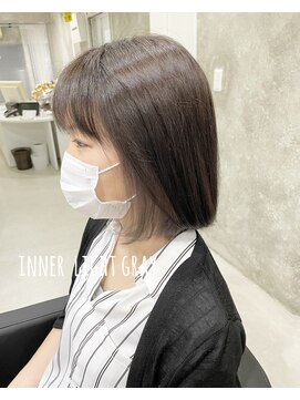 ニノ(nino) 【NINO】インナーライトグレー