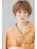 カバーヘア ブリス 上尾西口店(COVER HAIR bliss)&nbsp;ハイトーンカラーくせ毛風小顔マッシュヘア301Y上尾10代20代30代