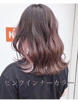 トリプルエイチフォーヘアー 国分店(HHH for hair)&nbsp;☆ピンクインナーカラー☆