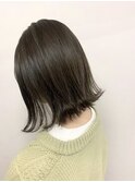 乾かすだけで決まる♪暗めオリーブカラー