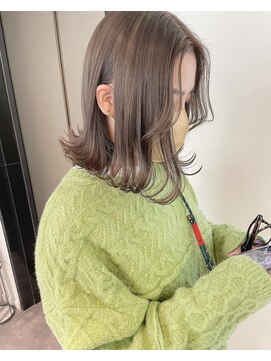 リンドトウキョウ ウメダ(LINDO TOKYO) ミルクティーカラー/ベージュ/透明感カラー