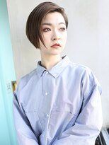 バース(BIRTH) 天神【BIRTH】サイドパート×かきあげ束感ショート