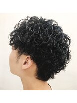 マーズソレイユラモード(mars soleil la mode) ツーブロック艶髪おしゃれパーマ