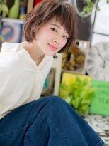 カバーヘア ブリス 北浦和(COVER HAIR bliss) インナーカラーアシンメトリーオン眉ボブh北浦和20代30代40代!