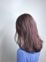 ヘアリゾート エーアイ 上野店α(hair resort Ai) 柔らかなピンクパープルロングヘア