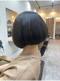 20代30代40代50代大人可愛いひし形丸み絶壁解消ショート黒髪