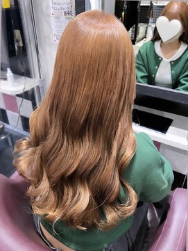 ヒップスデコ(Hip's deco) 【ブリーチカラー】ミルクティーベージュ