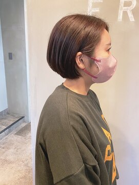 フレーム なんば店(FRAME) まるっと耳かけボブ