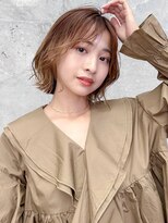 オーブ ヘアー ノア 熊谷店(AUBE HAIR noa) 20代・30代_面長解消ひし形ボブ