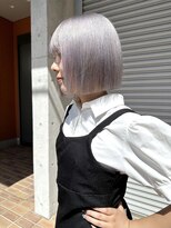 イノセンス 西宮北口店(innocence) 【ホワイトシルバー ボブ】
