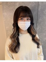 ガルボ ヘアー(garbo hair) #高知 #美容室 #モテ #可愛い #インナー #グレージュ