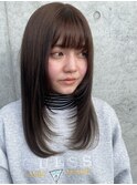 たっぷりレイヤーカット♪