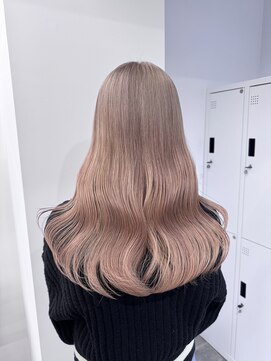 ペレ 栄店(PELE) 切りっぱなしボブ/エアリーロング/美髪/ピンクブラウン/栄