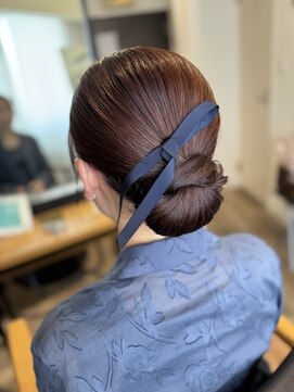 W エー カウンセリングパーティヘアセット