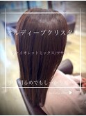 オルディーブクリスタル/NB/ヴァイオレットミックスカラー