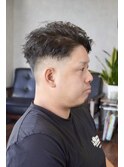 《attra》お客様ヘア【ツイストハーフバック】