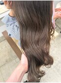 艶髪×透明感カラーアッシュブラウン