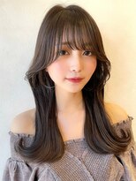 ロンドルピナス 小倉(Lond Lupinus) イメチェン外ハネボブ美髪ワイドバングレイヤー韓国ブリーチなし