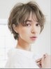 【最上級】透明感カラー＋プレミアム髪質改善Tr　￥15200