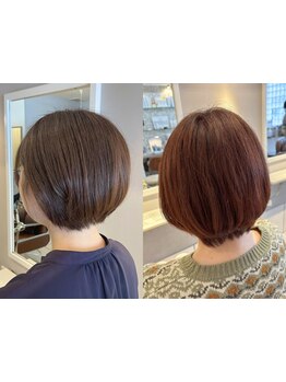 パーツごとのお悩みに合わせたカットで再現性のある、扱いやすいお客様だけのショートスタイルを叶えます！
