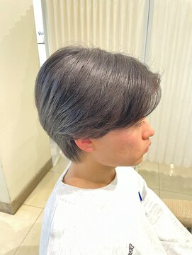 イメージア 町田店(IMAGE A) メンズダブルカラーシルバーグレイ濃いめ＠20代30代40代50代