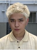 渋谷スパイキーショートアップバンクフェザーショートパーマ