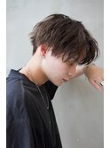 黒髪マッシュショート/メンズ