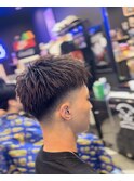 アップバングショート
