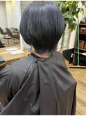 襟足ありのショートボブ【VIE.ORNER浦安】