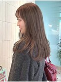 ベージュカラー/ブリーチなしダブルカラー/赤み消し/渋谷/原宿