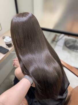 ミリー 梅田店(milly) オリーブブラウン＊透明感カラー＊ブリーチなし