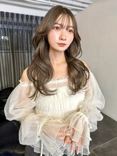 アテナ(ATENA)&nbsp;【直樹】グレージュカラー/透明感カラー/髪質改善/韓国ヘア