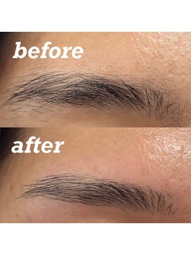 オリジンバイティアラ 横浜桜木町(ORIGIN by TIARA) 【men's style】眉ワックス