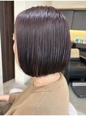 【FABRO.東】髪質改善カラーでつくる大人ツヤボブ