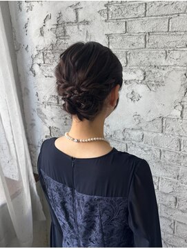 プライズ 池袋店(prize) シニヨンアレンジ ヘアセット 池袋 ヘアメイク