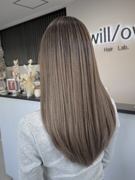 ウィロー(will/ow) グレージュ/エアタッチ