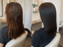 マンツーマンで１人１人のお客様のお悩みを解決します。髪質改善