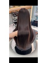 ロンドルピナス 小倉(Lond Lupinus)&nbsp;黒髪カタログ/オリーブグレー/ココアベージュ/小顔に見せるヘア