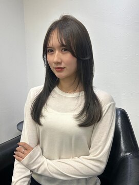 クレム 博多駅店(ChLem) レイヤー レイヤーカット 顔まわり 前髪 カラー福岡美容室