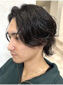 men's/MEN'S/メンズカット/メンズパーマ/郡山/眉毛/サーフカール