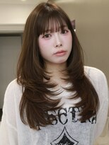 サンド ミュウ 横浜店(sand mieu)&nbsp;レイヤーカット/ハッシュカット/髪質改善/グレージュ/横浜