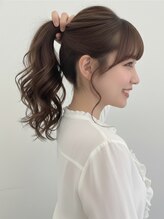 大人気★顔周りレイヤーカット/似合わせ前髪カットで小顔ヘアに♪